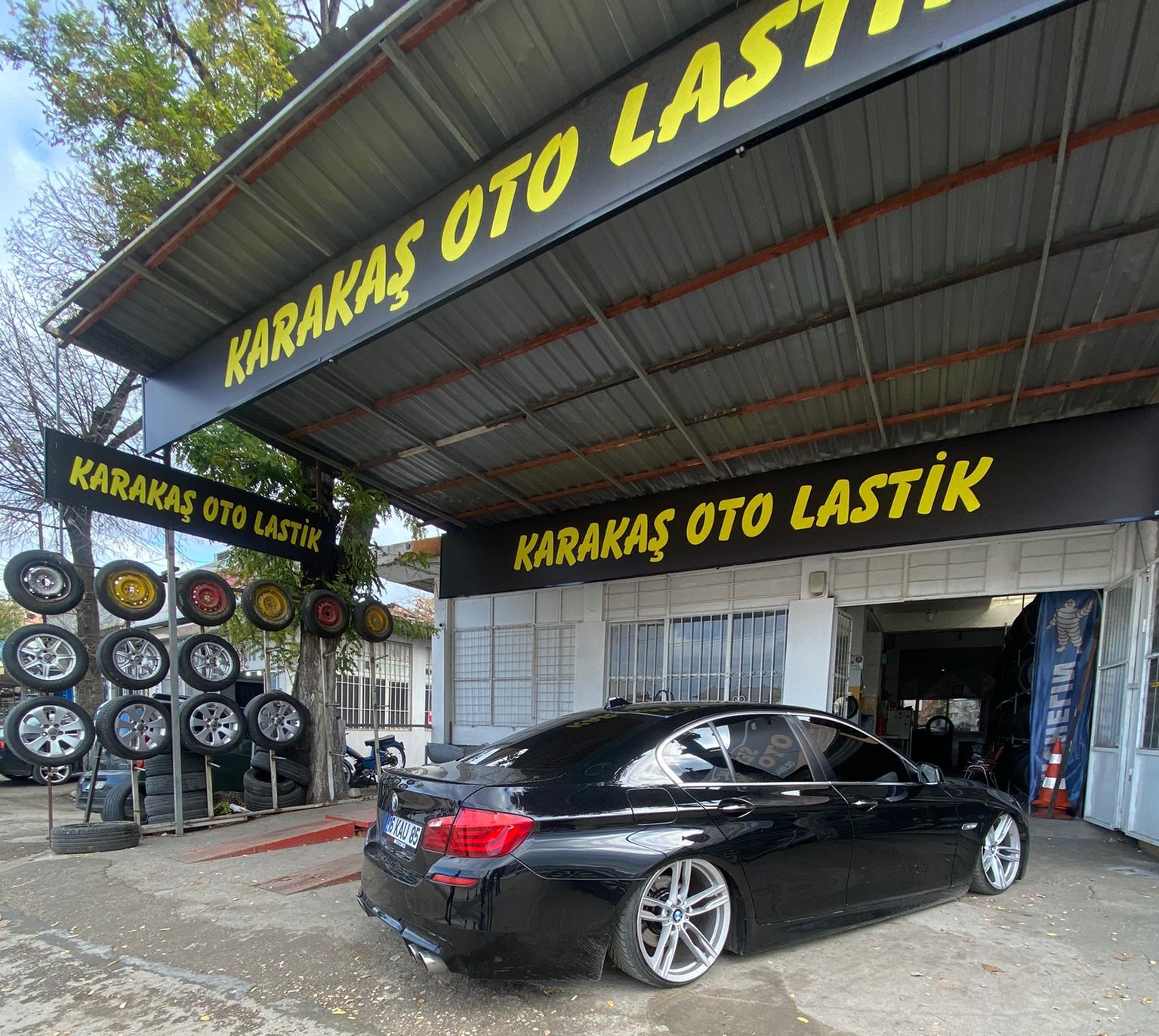 Karakaş Oto Lastik mobil hizmet ekibi